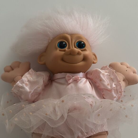 Vintage Russ large plush body ballerina troll EUC - Picture 2 of 5